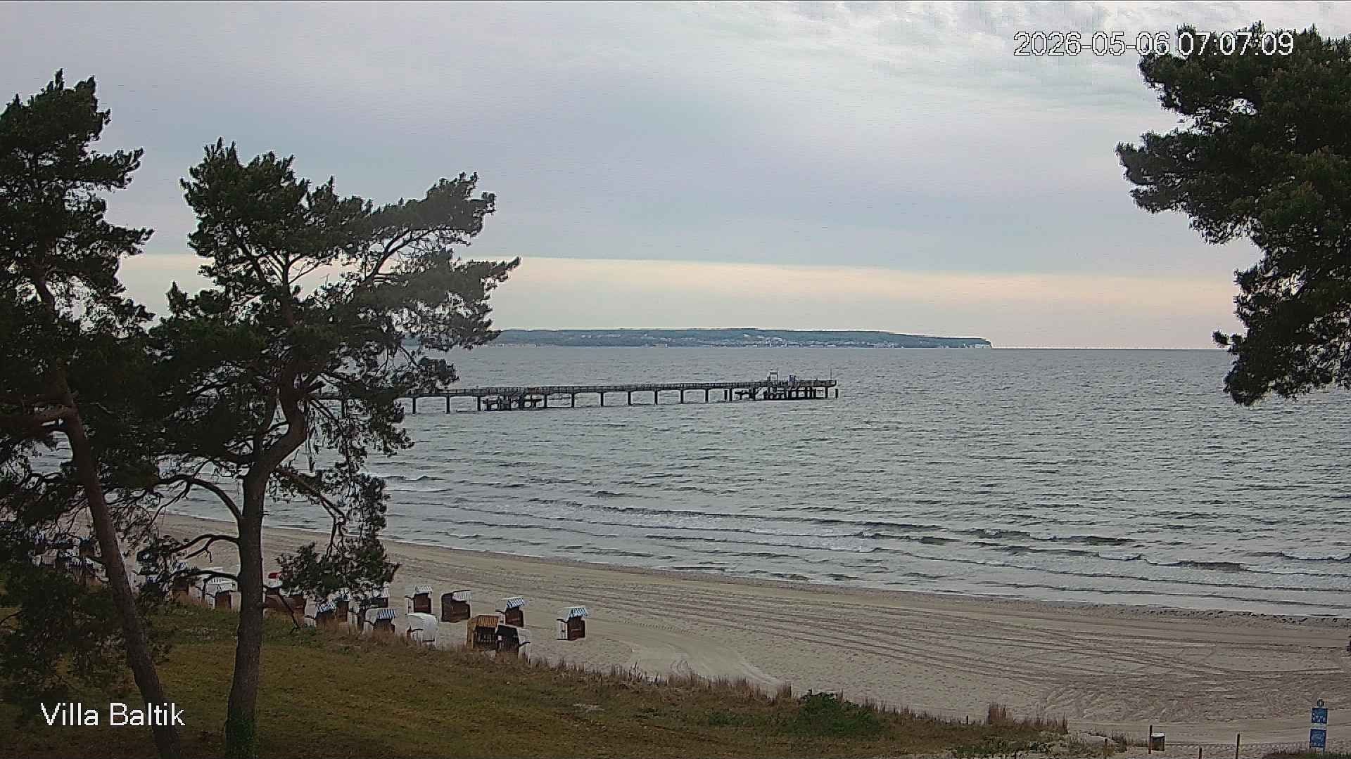 Archiv Foto Webcam Ostseebad Binz - Strandpromenade