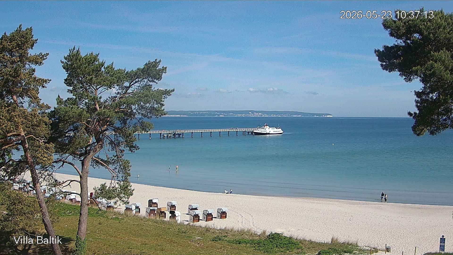 Archiv Foto Webcam Ostseebad Binz - Strandpromenade