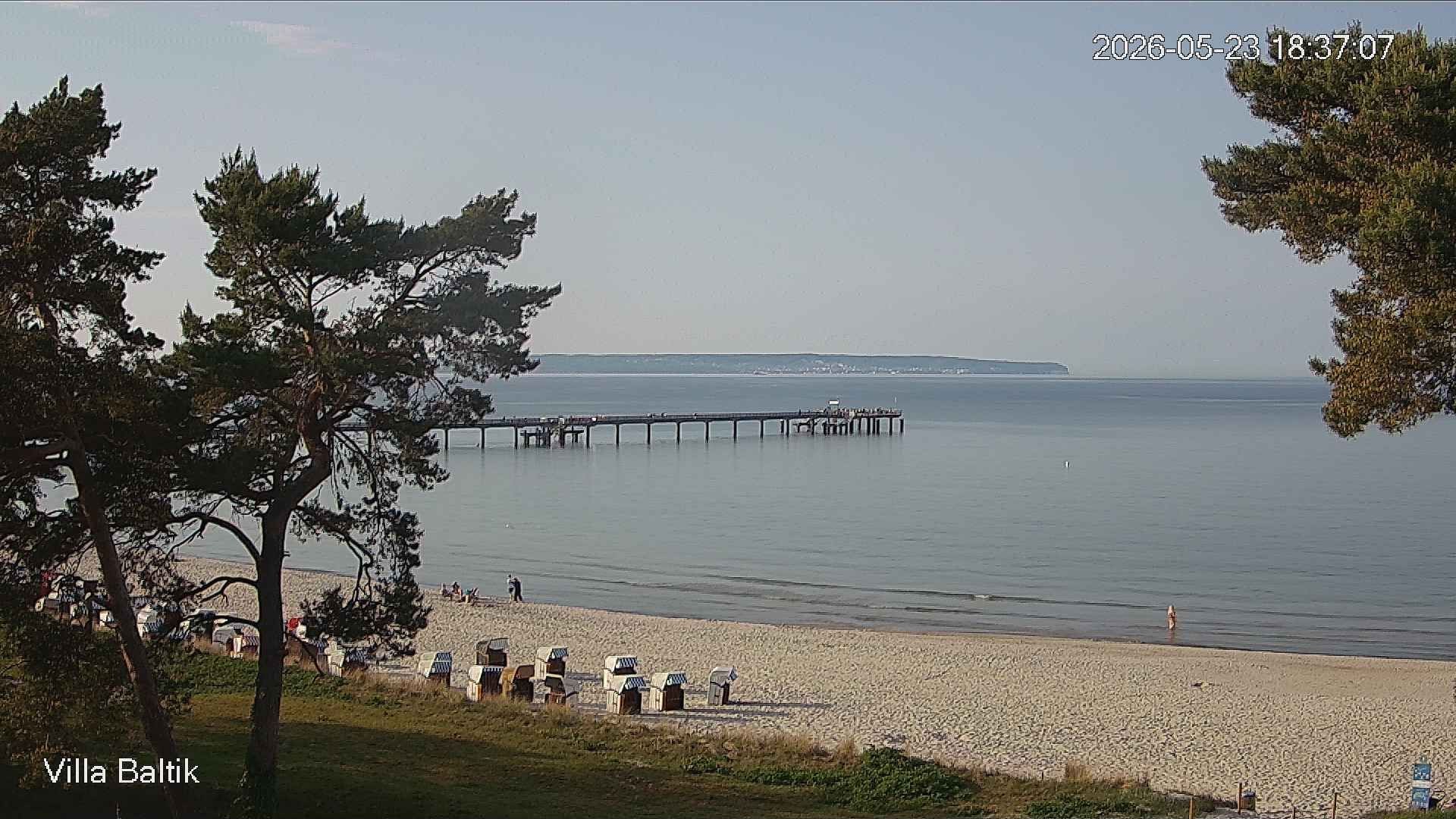 Archiv Foto Webcam Ostseebad Binz - Strandpromenade