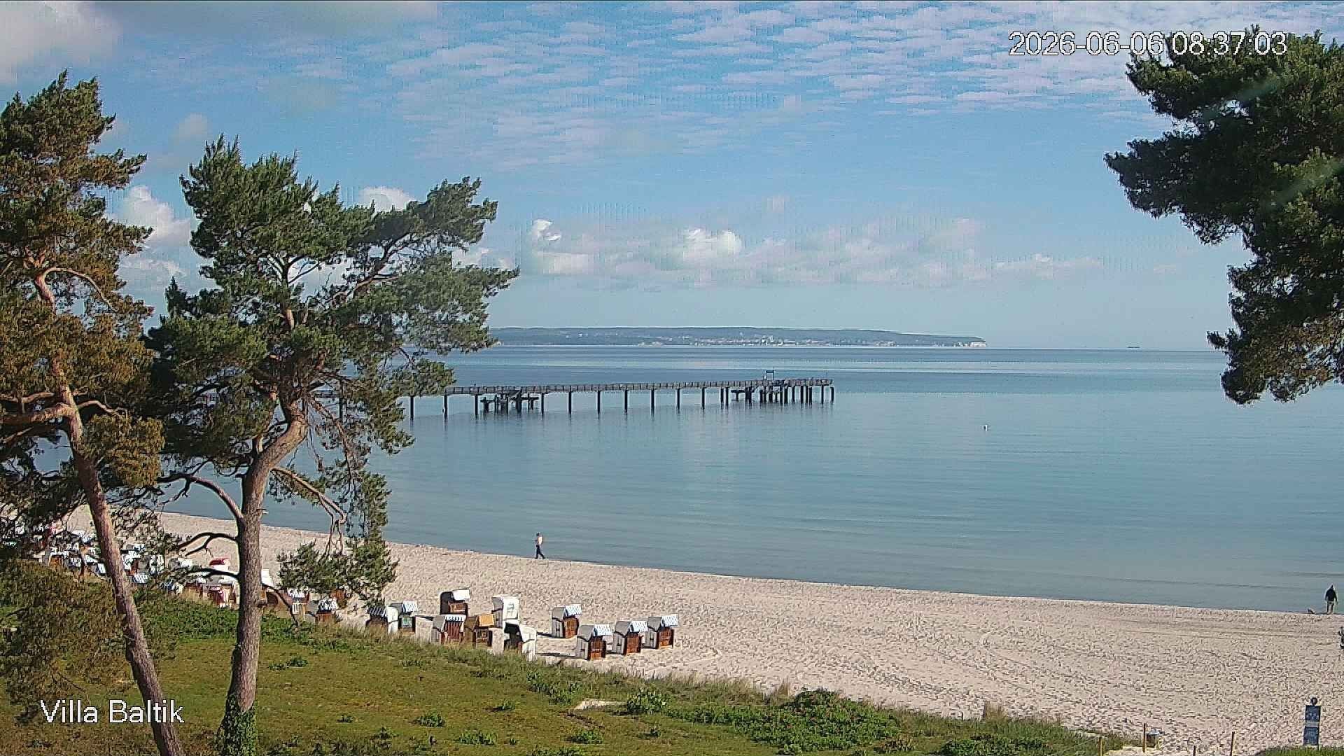 Archiv Foto Webcam Ostseebad Binz - Strandpromenade