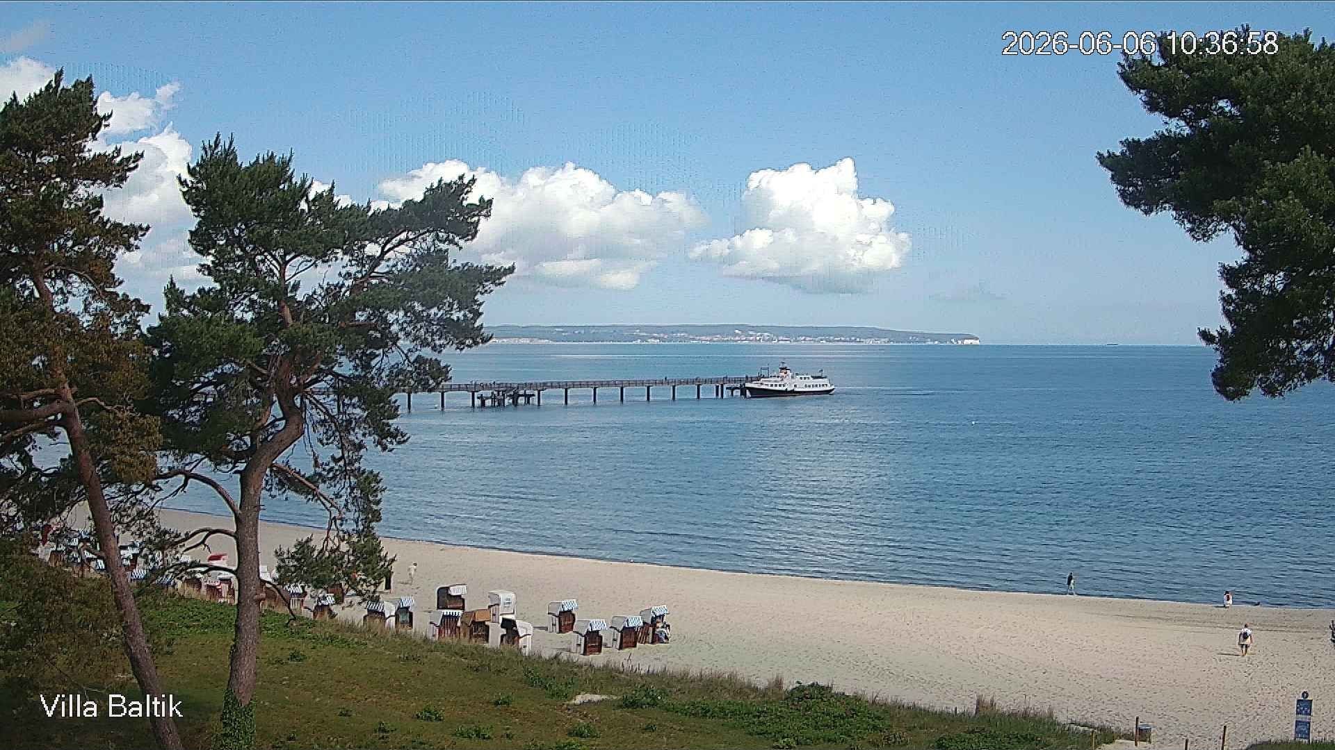 Archiv Foto Webcam Ostseebad Binz - Strandpromenade
