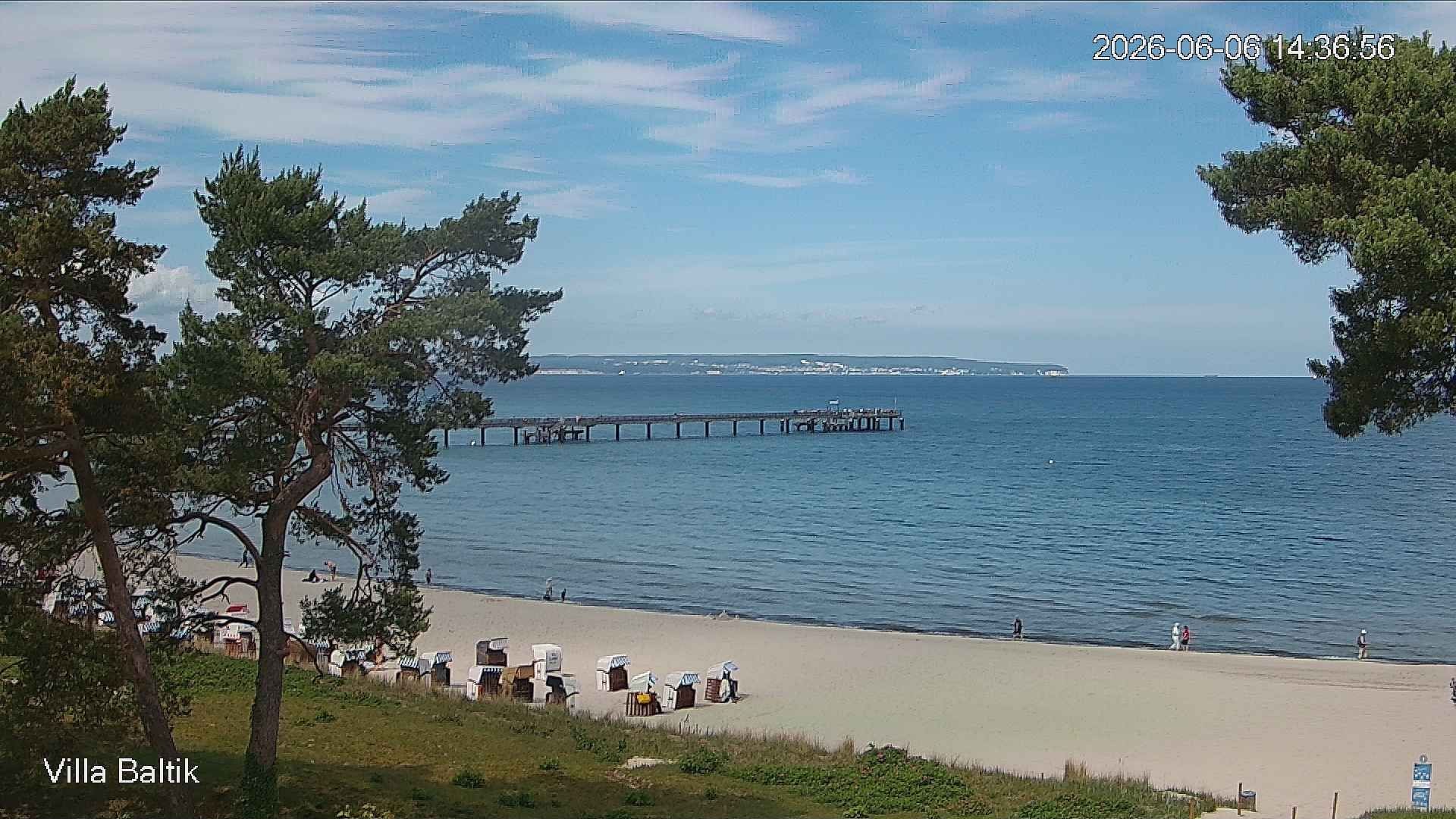 Archiv Foto Webcam Ostseebad Binz - Strandpromenade