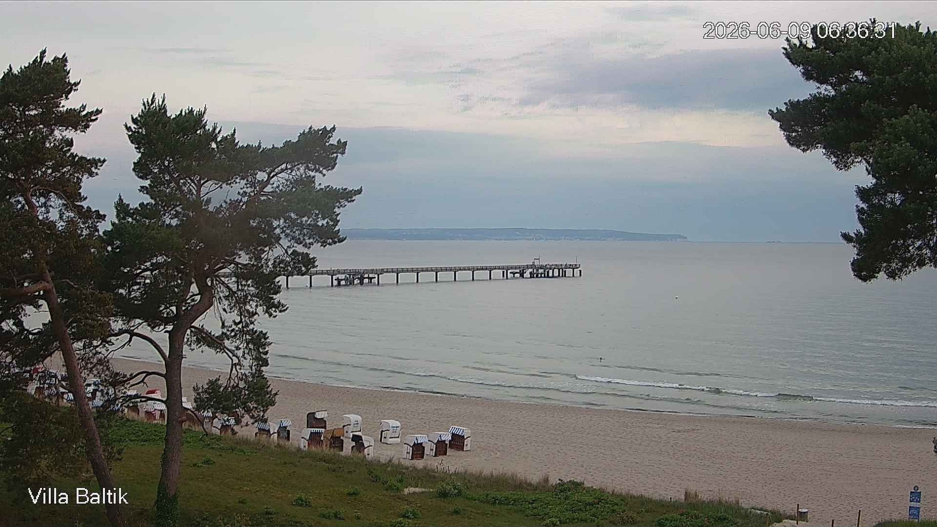 Archiv Foto Webcam Ostseebad Binz - Strandpromenade