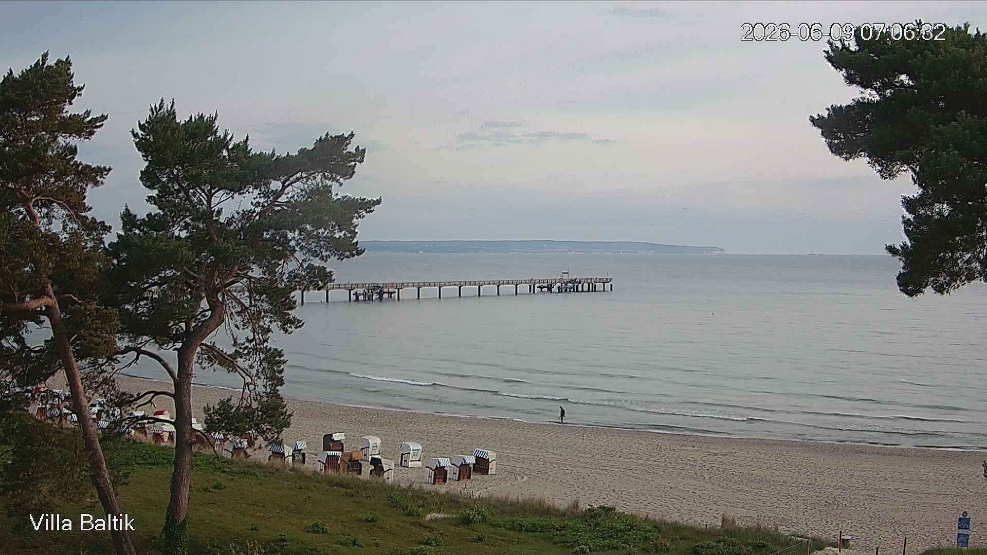 Archiv Foto Webcam Ostseebad Binz - Strandpromenade