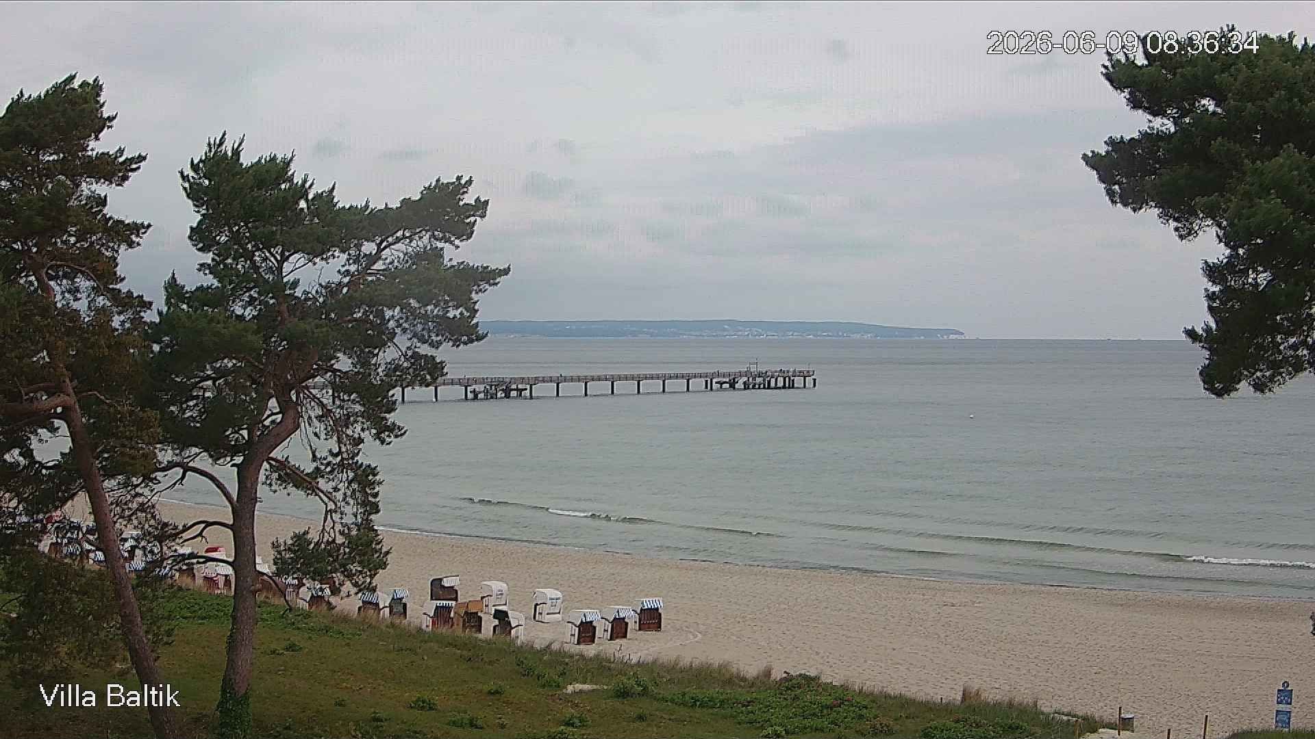 Archiv Foto Webcam Ostseebad Binz - Strandpromenade