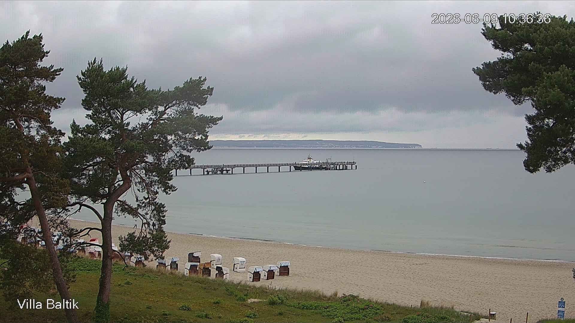 Archiv Foto Webcam Ostseebad Binz - Strandpromenade