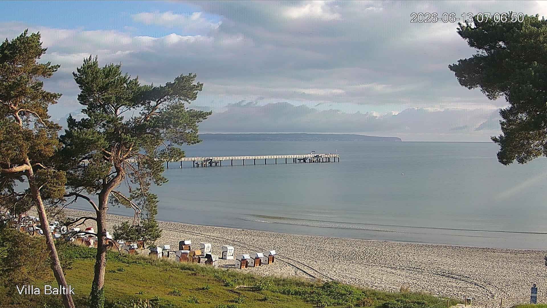 Archiv Foto Webcam Ostseebad Binz - Strandpromenade