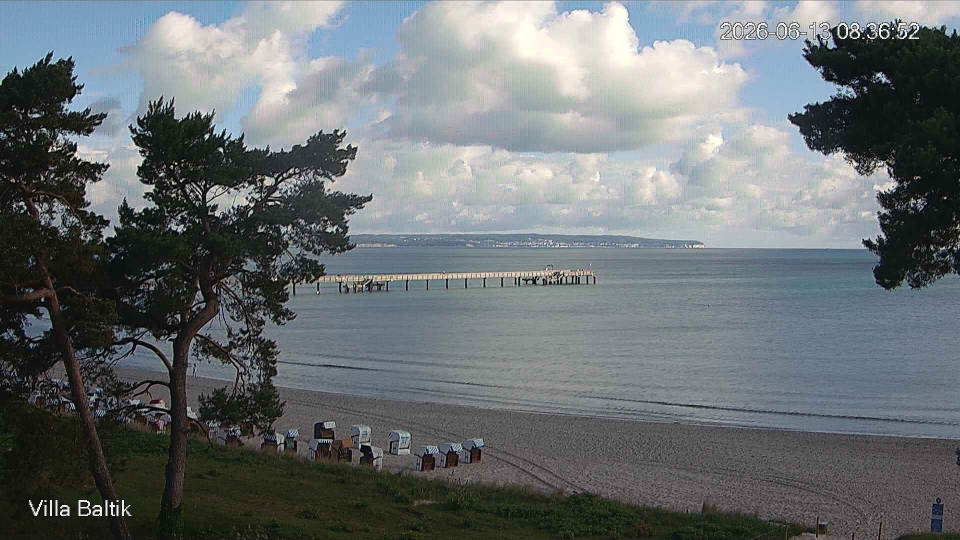 Archiv Foto Webcam Ostseebad Binz - Strandpromenade