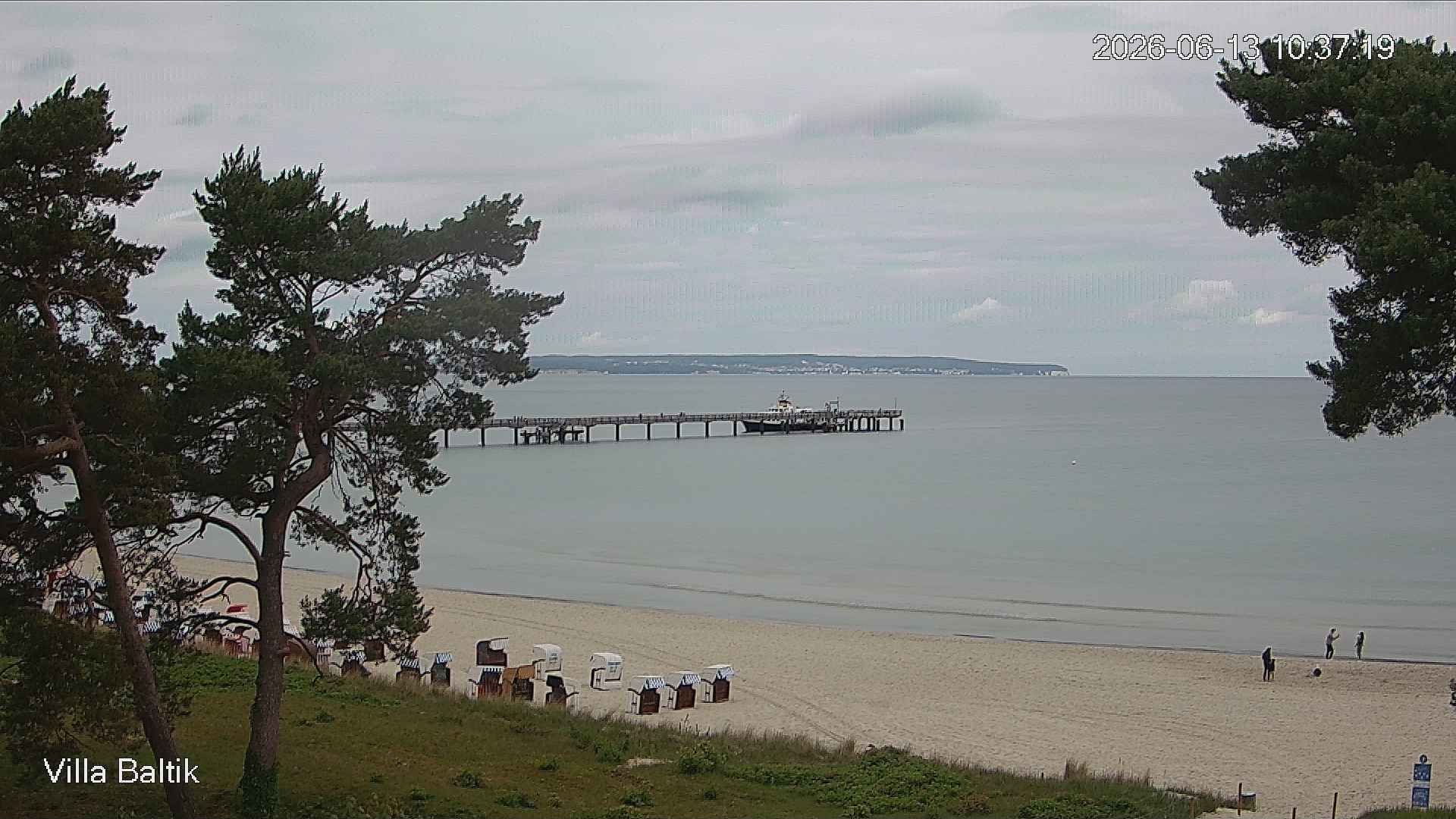 Archiv Foto Webcam Ostseebad Binz - Strandpromenade