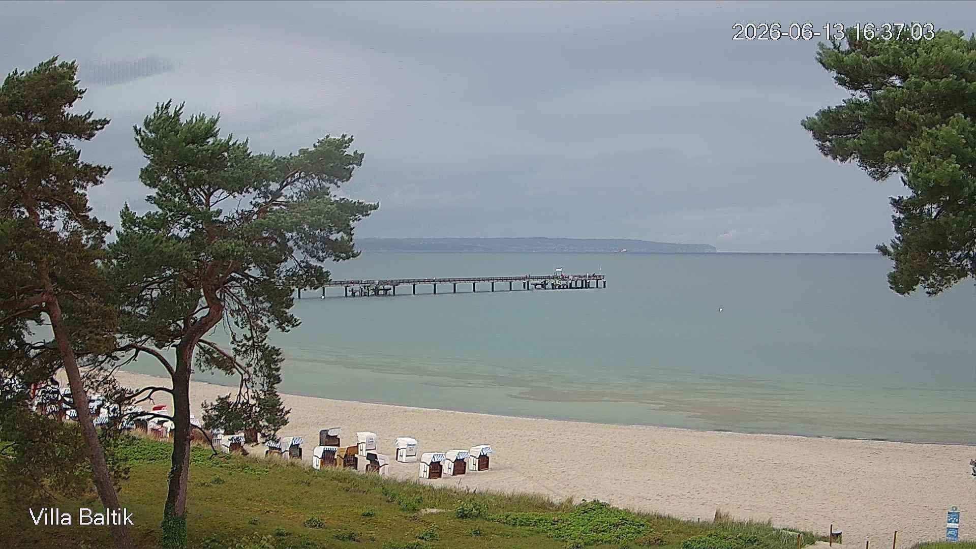 Archiv Foto Webcam Ostseebad Binz - Strandpromenade