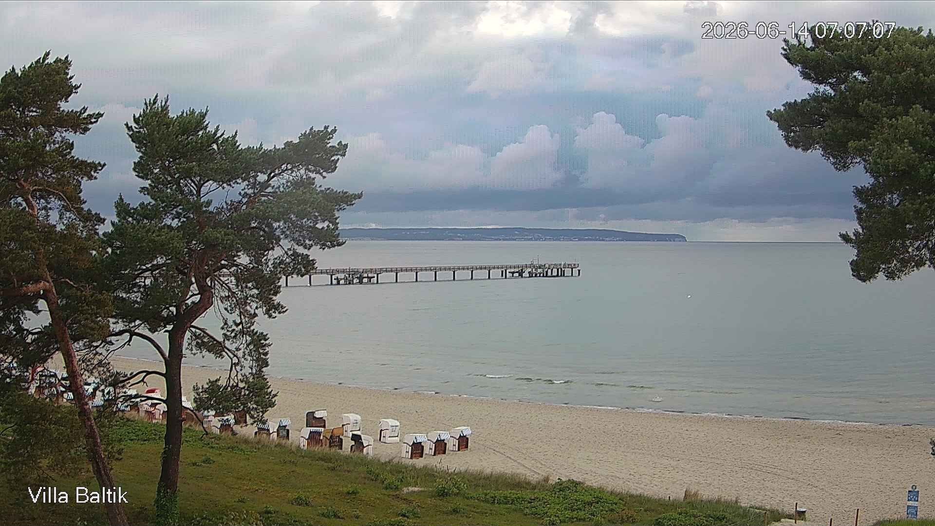 Archiv Foto Webcam Ostseebad Binz - Strandpromenade