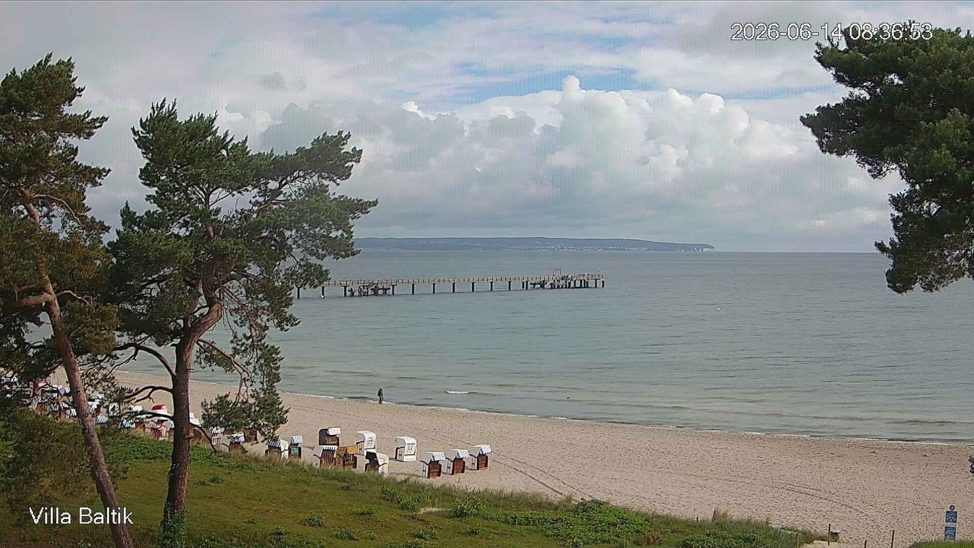 Archiv Foto Webcam Ostseebad Binz - Strandpromenade