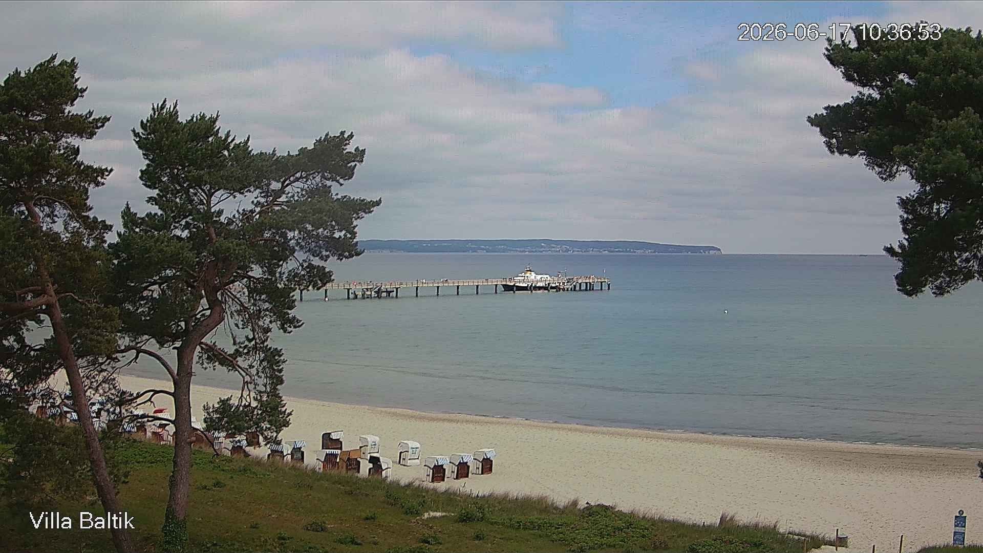 Archiv Foto Webcam Ostseebad Binz - Strandpromenade