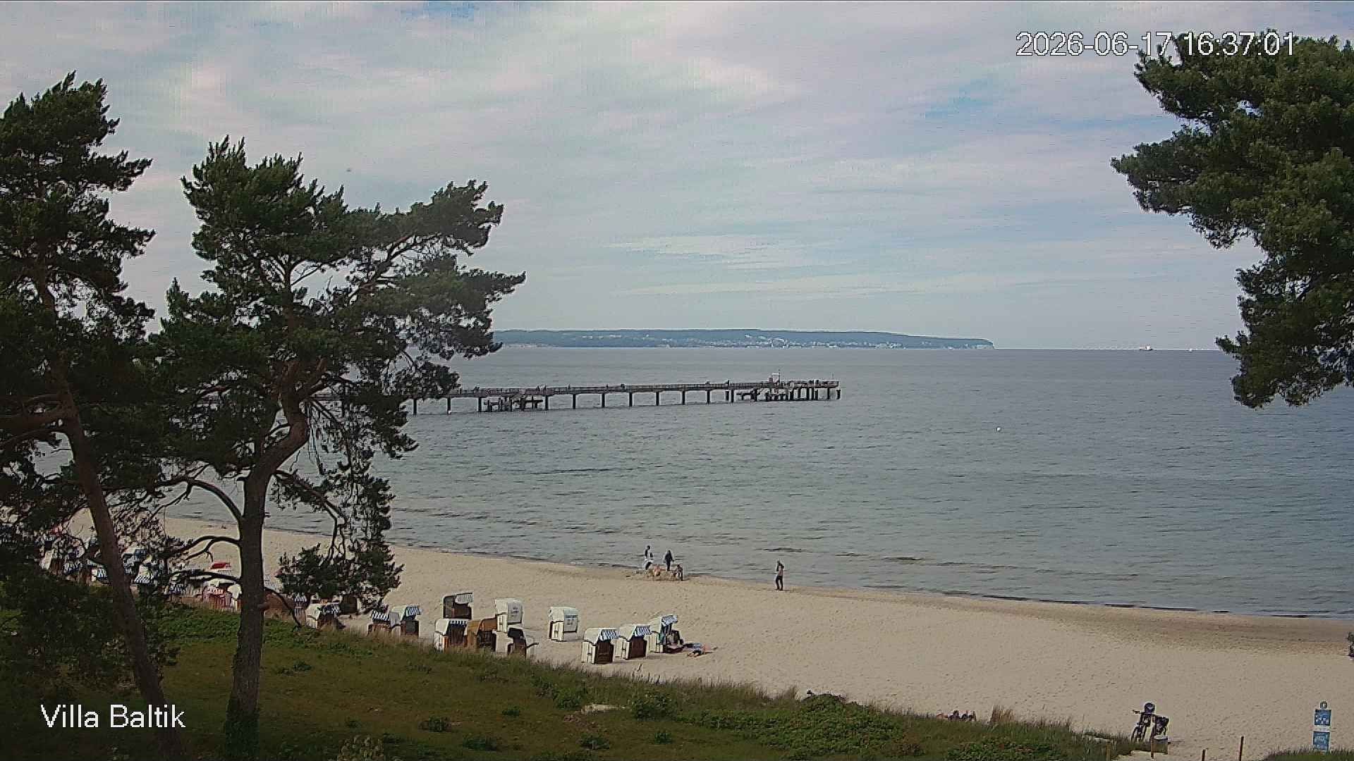 Archiv Foto Webcam Ostseebad Binz - Strandpromenade