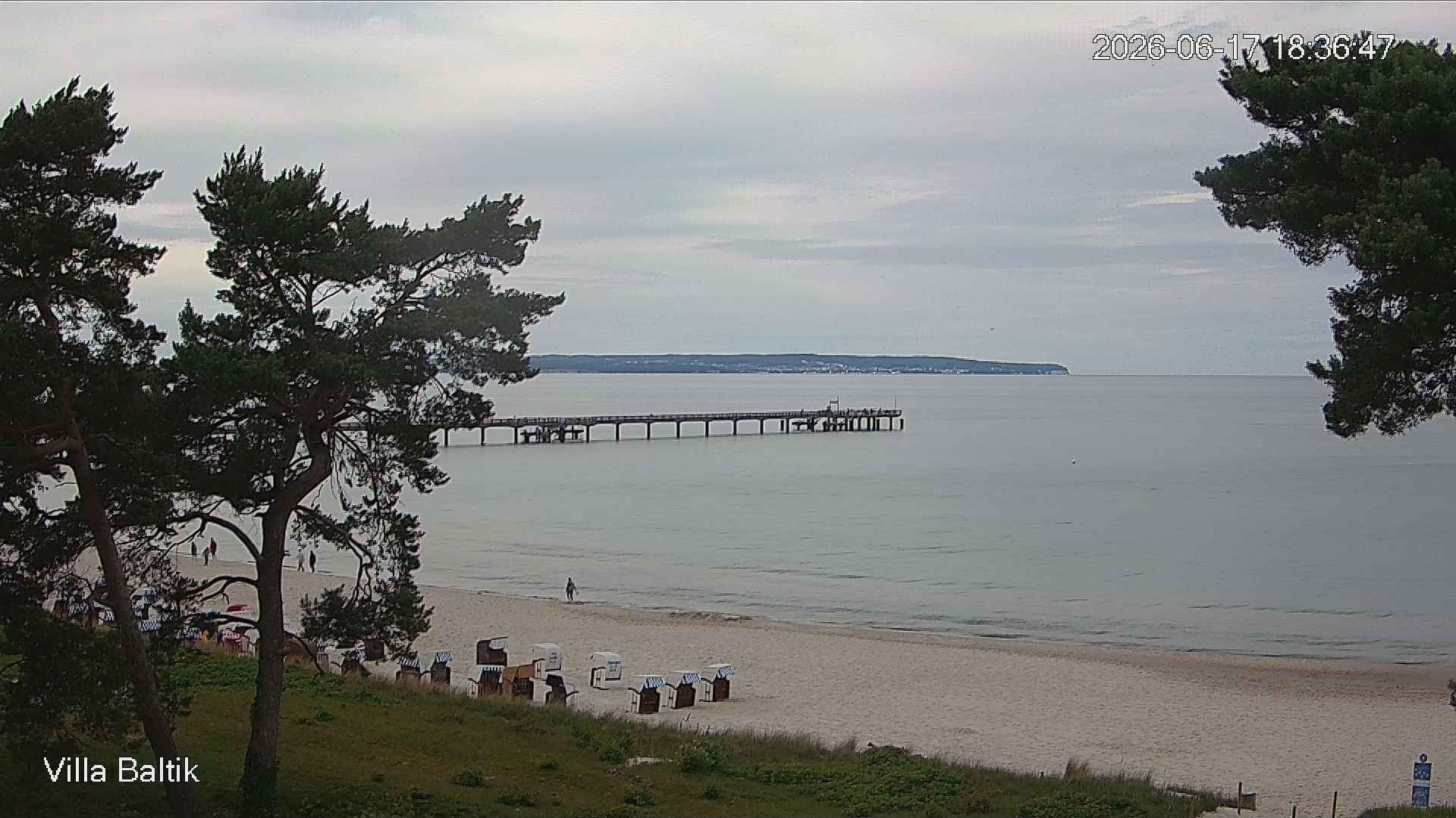 Archiv Foto Webcam Ostseebad Binz - Strandpromenade