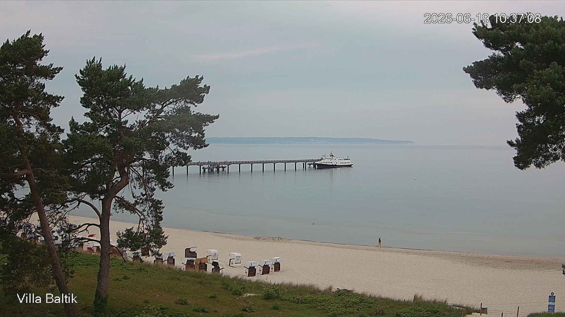 Archiv Foto Webcam Ostseebad Binz - Strandpromenade