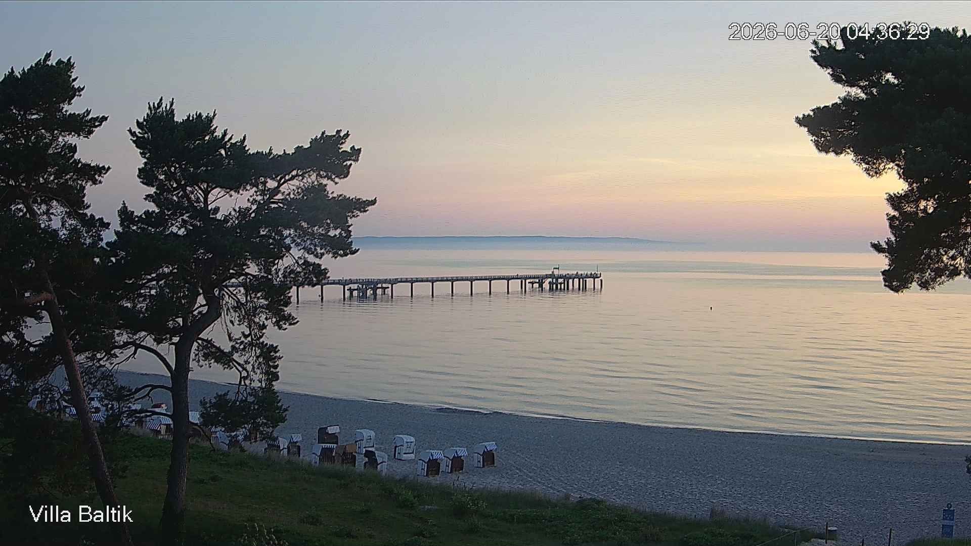 Archived image Webcam Binz Promenade