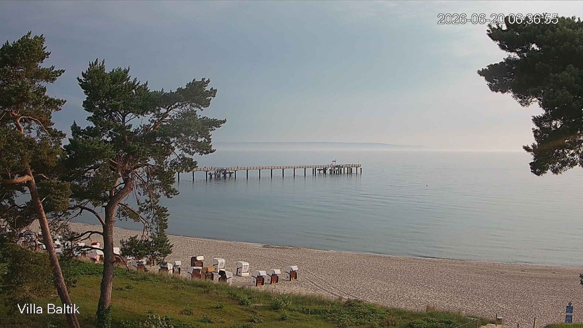 Archived image Webcam Binz Promenade