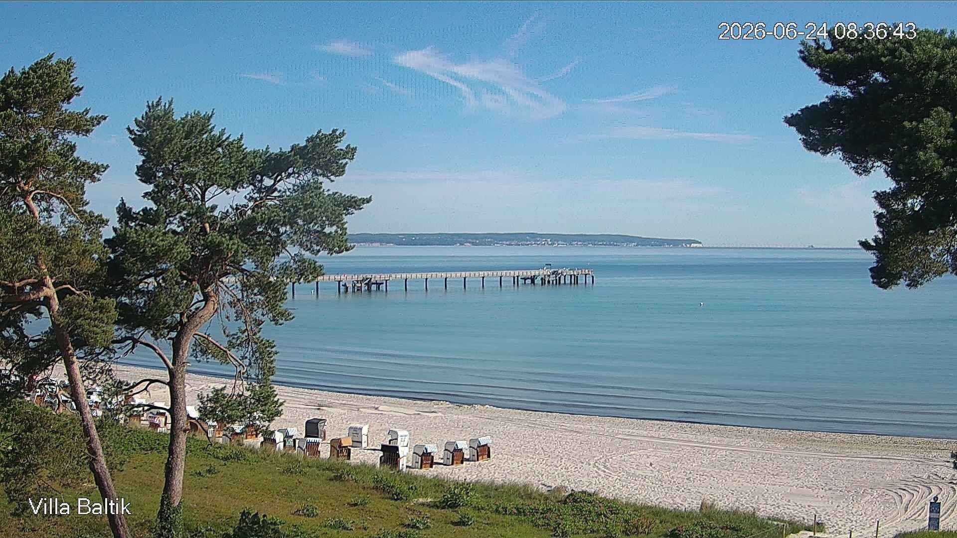 Archiv Foto Webcam Ostseebad Binz - Strandpromenade