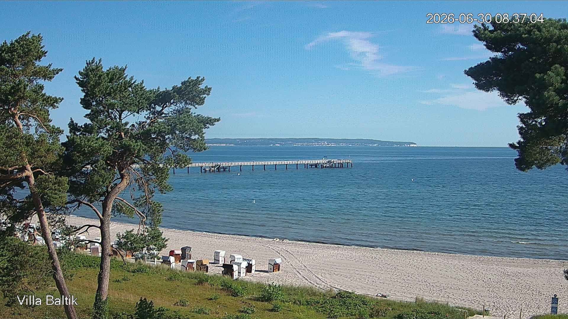 Archiv Foto Webcam Ostseebad Binz - Strandpromenade