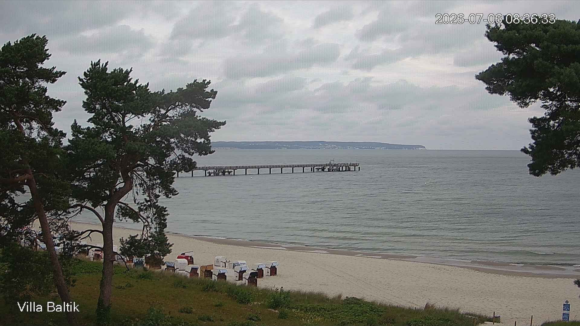 Archiv Foto Webcam Ostseebad Binz - Strandpromenade