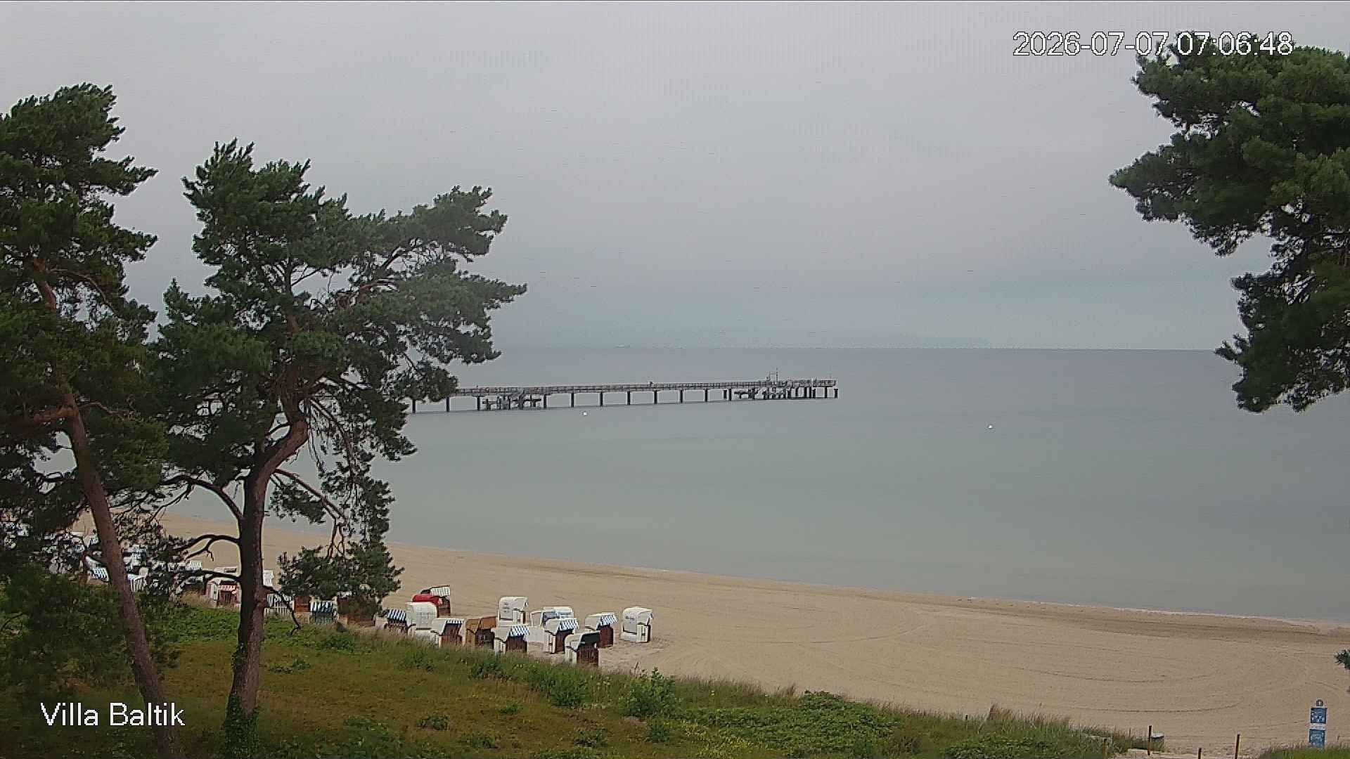 Archiv Foto Webcam Ostseebad Binz - Strandpromenade