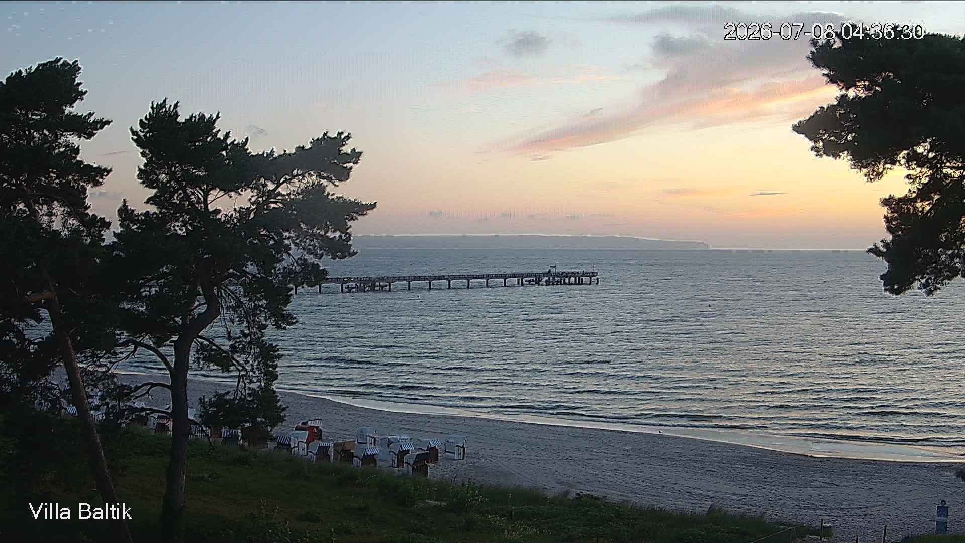 Archiv Foto Webcam Ostseebad Binz - Strandpromenade