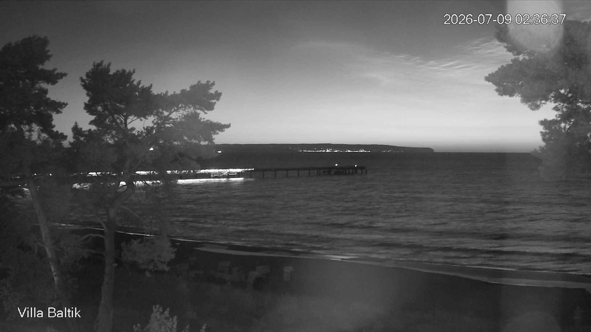 Archived image Webcam Binz Promenade