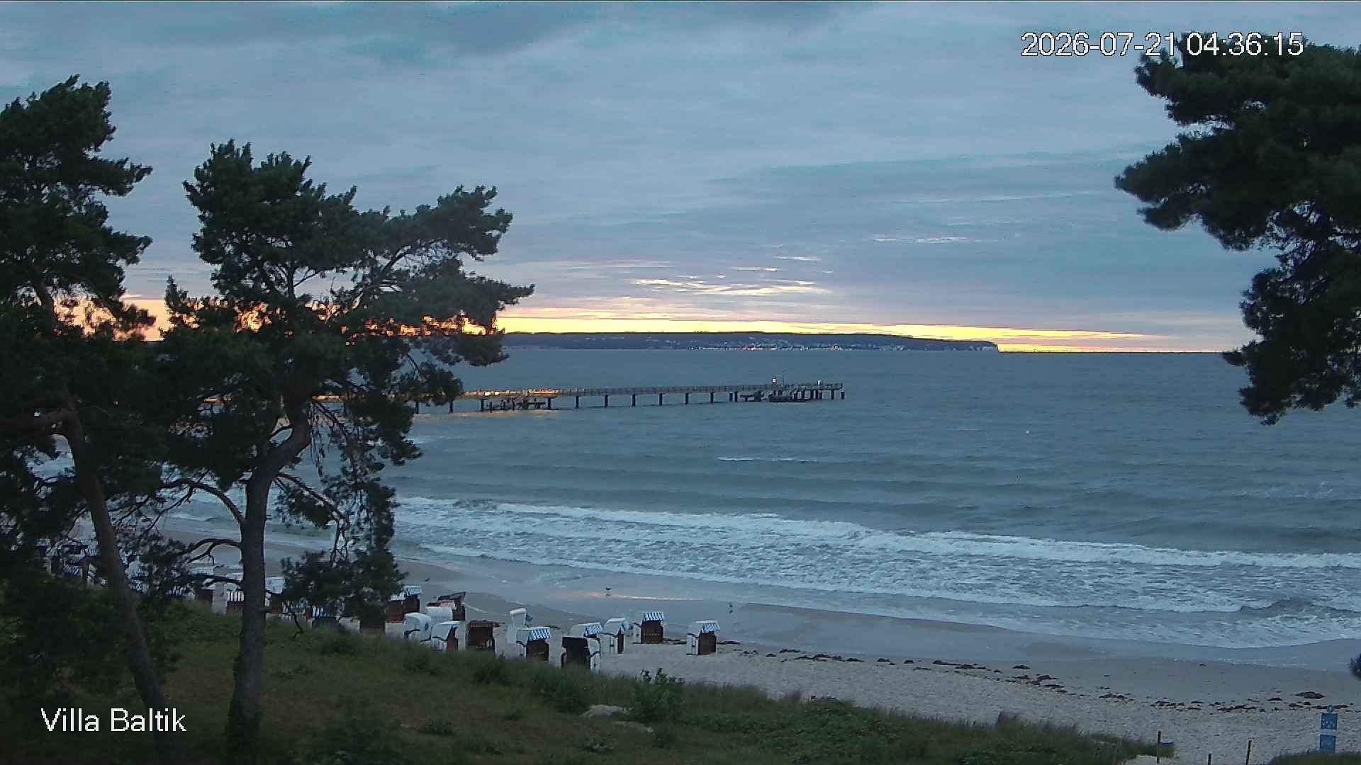 Archiv Foto Webcam Ostseebad Binz - Strandpromenade