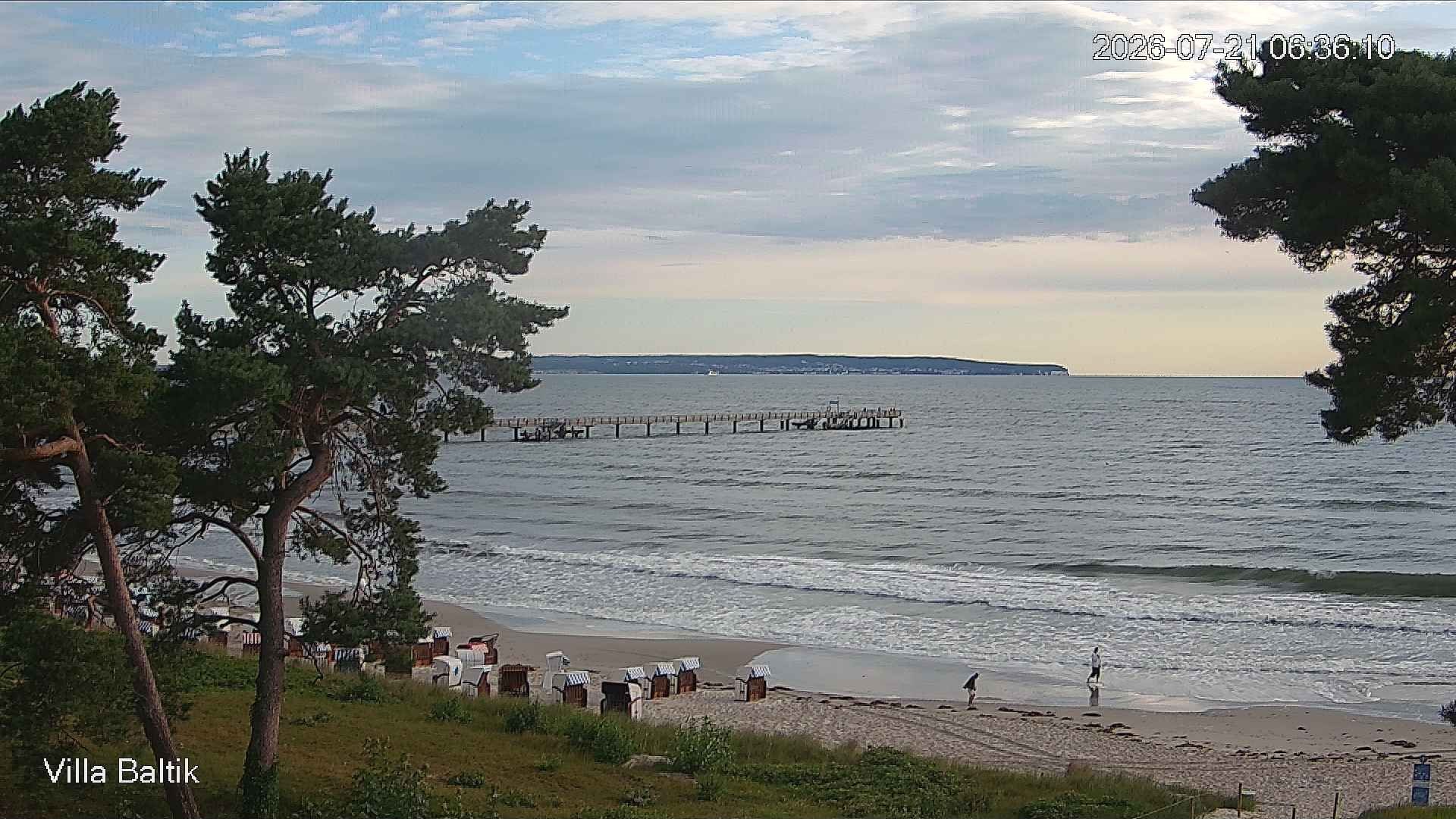 Archiv Foto Webcam Ostseebad Binz - Strandpromenade