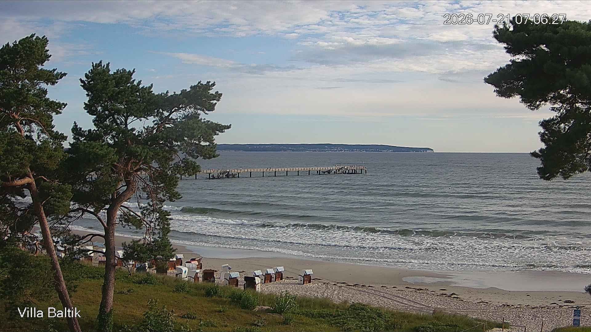 Archiv Foto Webcam Ostseebad Binz - Strandpromenade