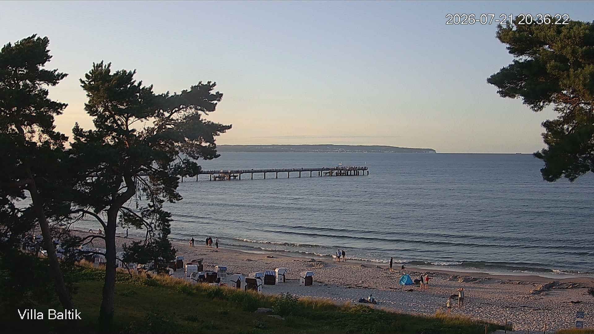 Archiv Foto Webcam Ostseebad Binz - Strandpromenade