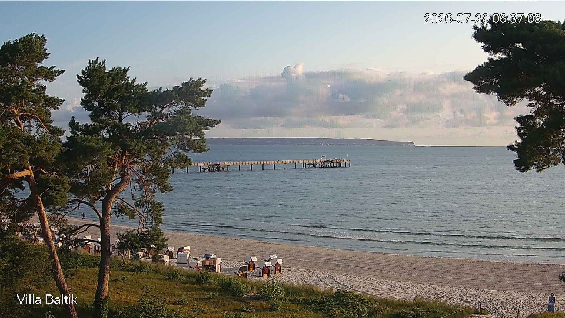Archiv Foto Webcam Ostseebad Binz - Strandpromenade