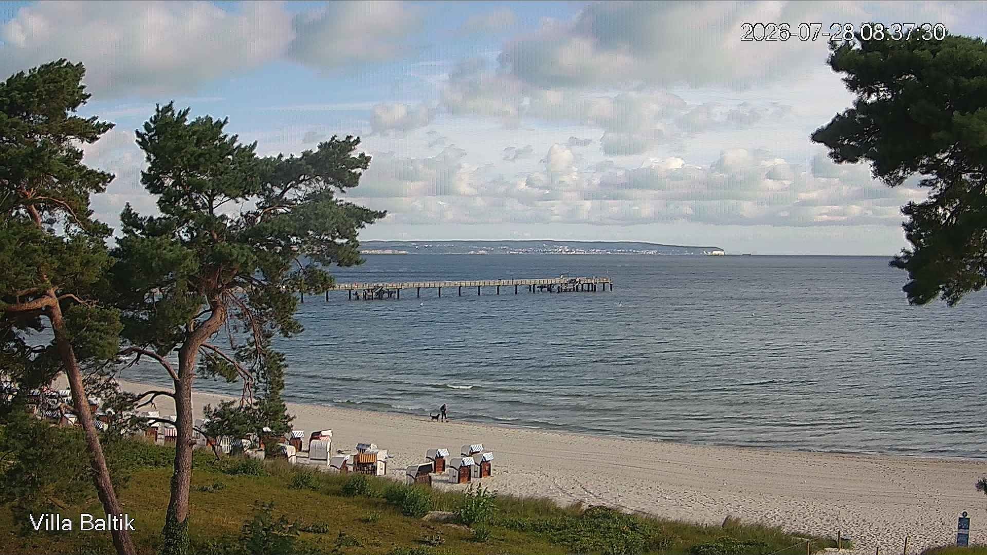 Archiv Foto Webcam Ostseebad Binz - Strandpromenade