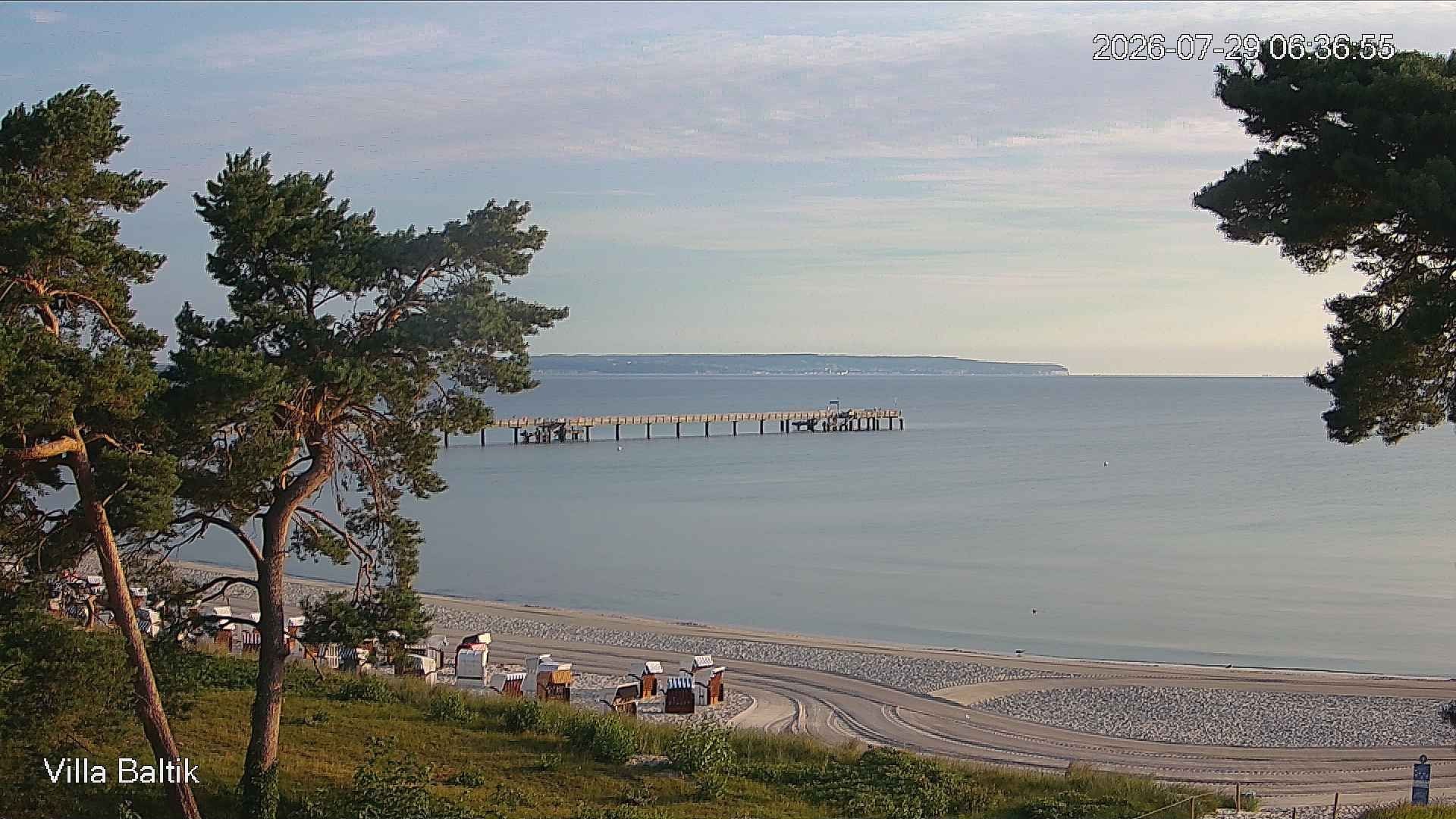 Archiv Foto Webcam Ostseebad Binz - Strandpromenade