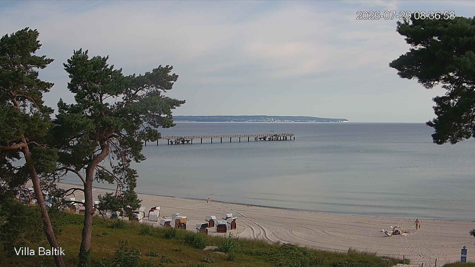 Archiv Foto Webcam Ostseebad Binz - Strandpromenade