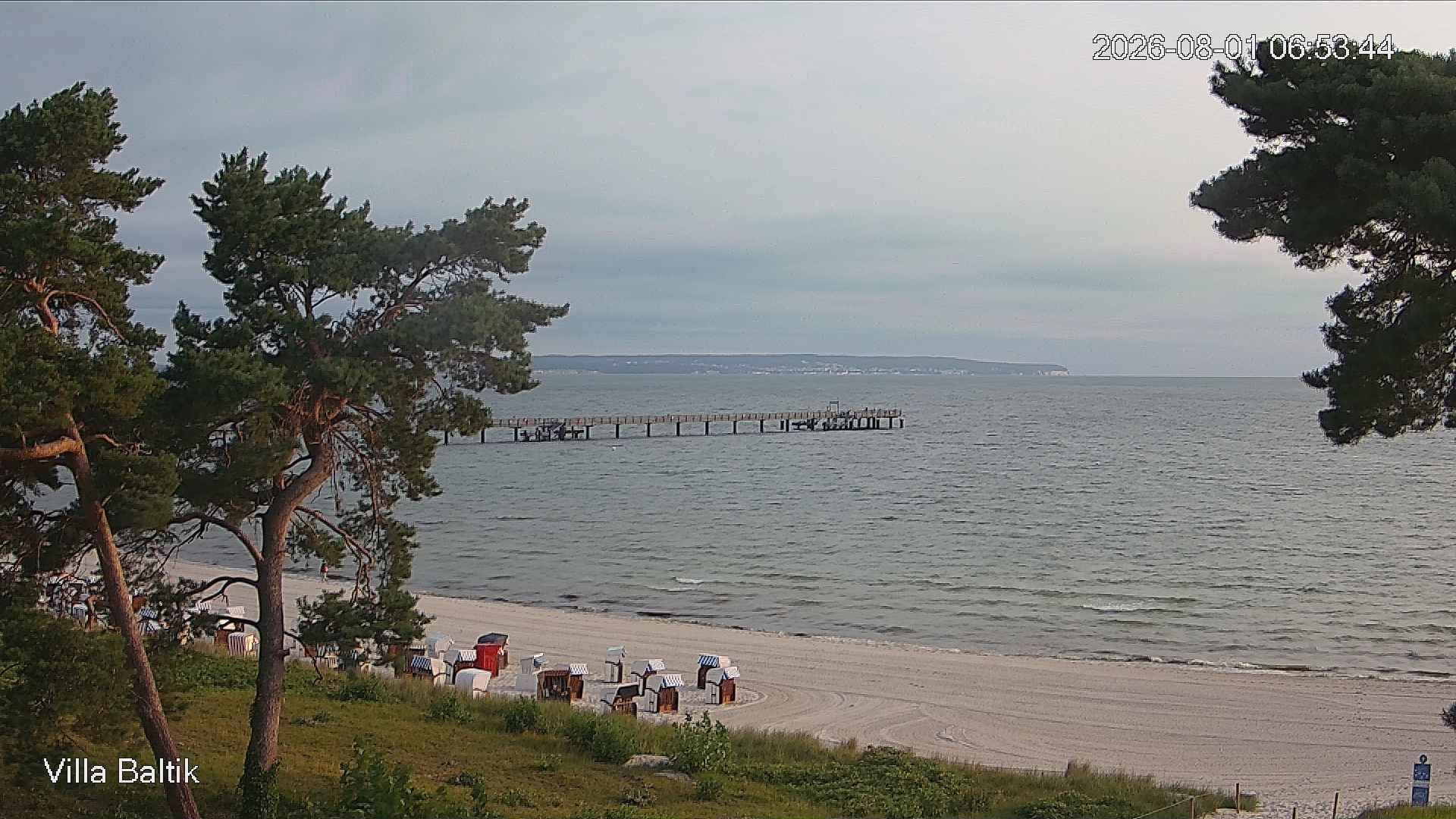 Archiv Foto Webcam Ostseebad Binz - Strandpromenade