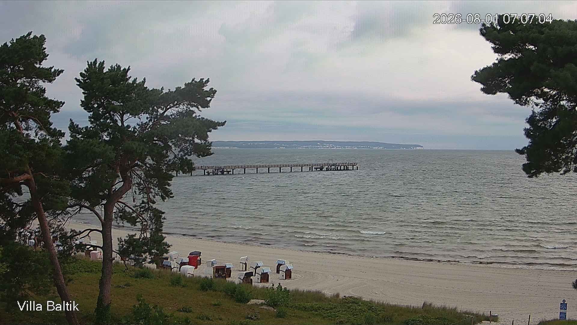 Archiv Foto Webcam Ostseebad Binz - Strandpromenade