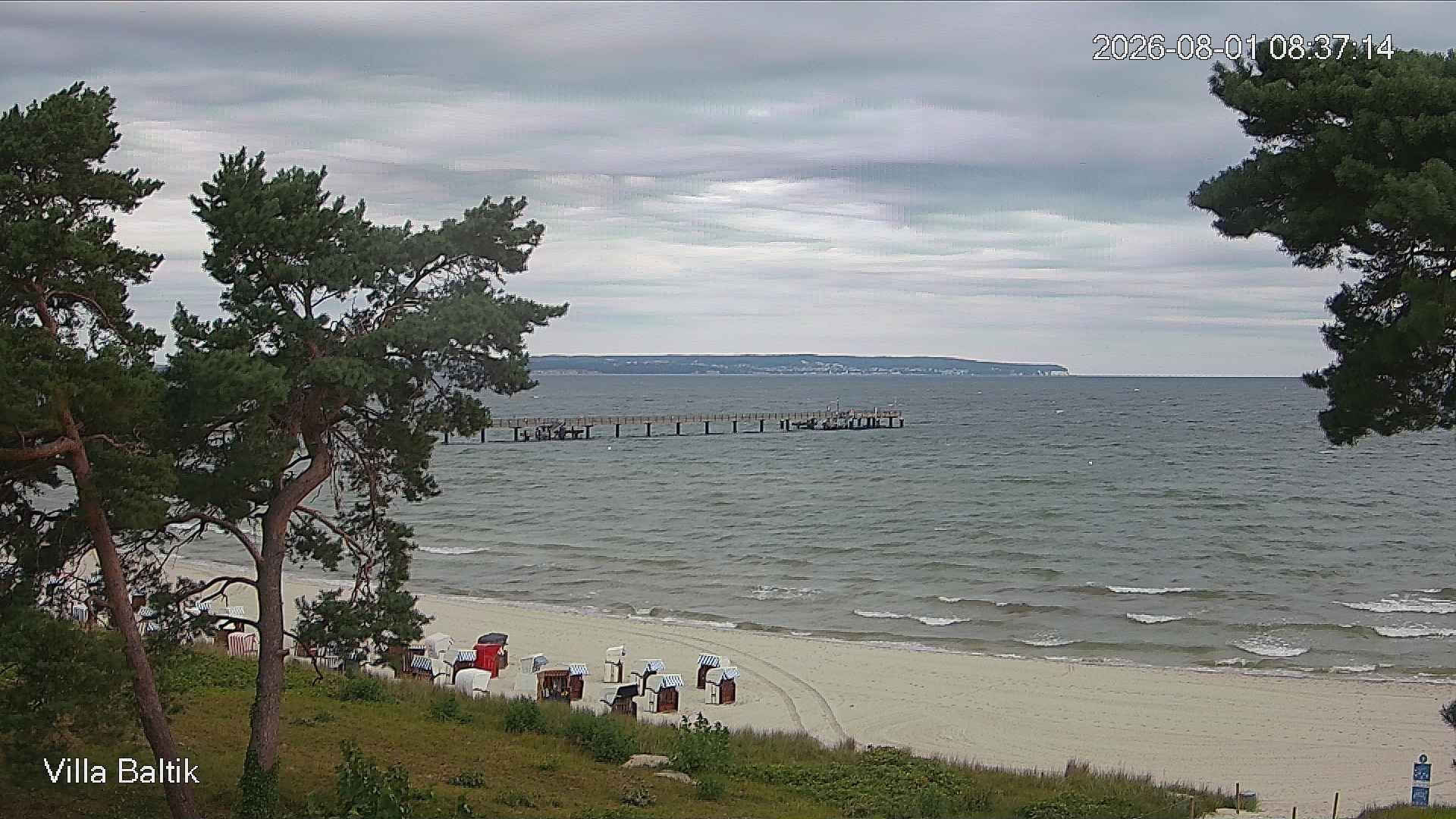 Archiv Foto Webcam Ostseebad Binz - Strandpromenade