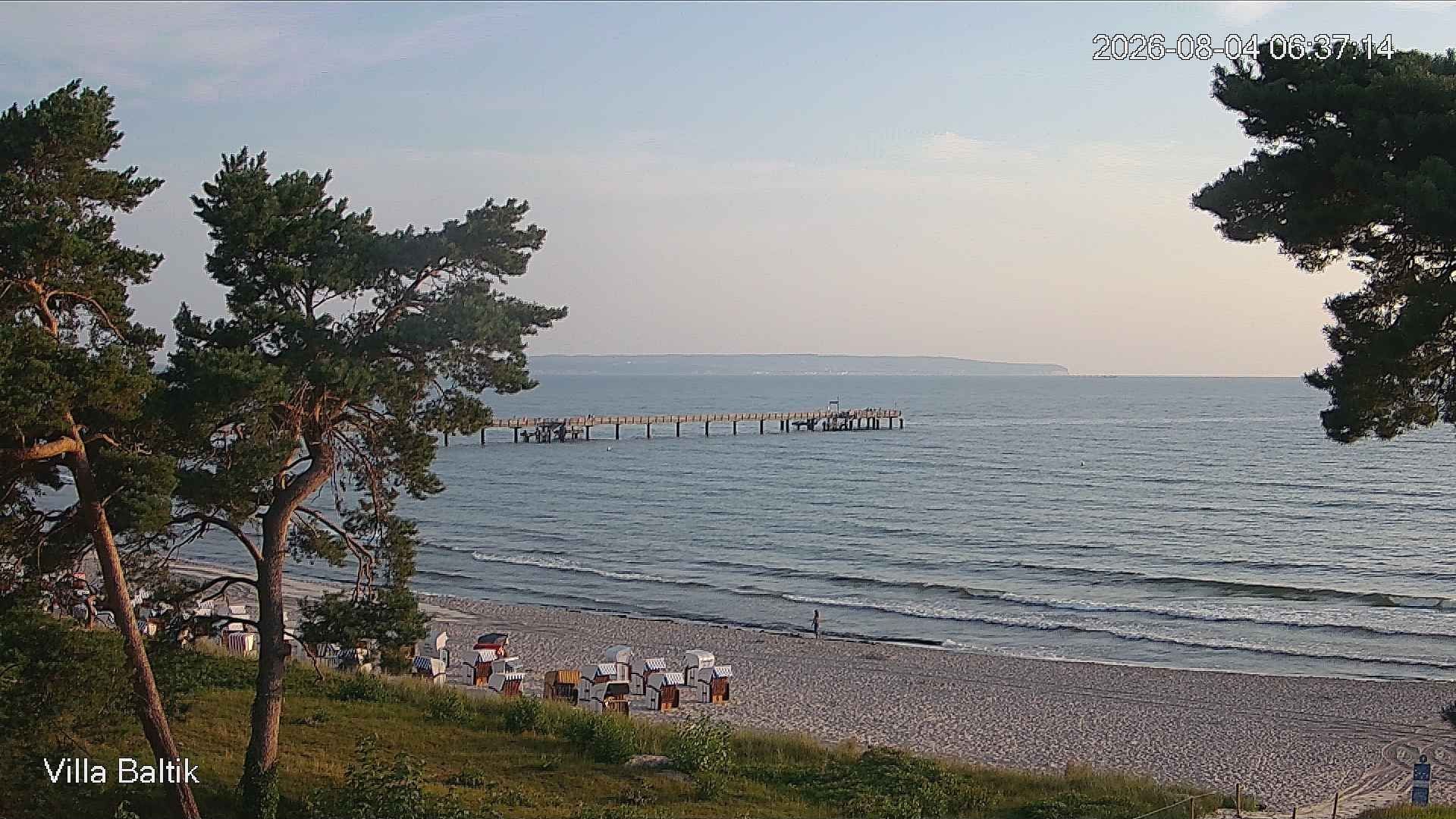 Archived image Webcam Binz Promenade
