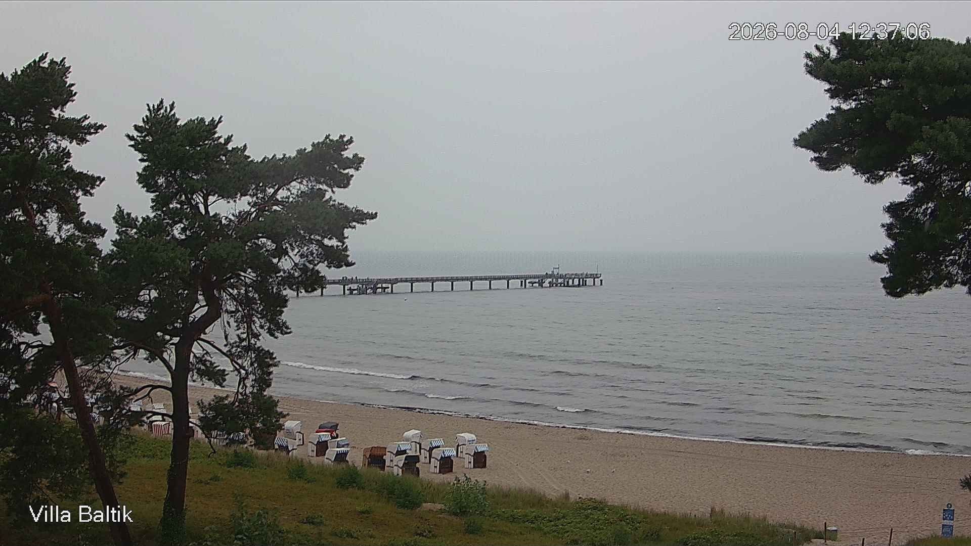 Archived image Webcam Binz Promenade