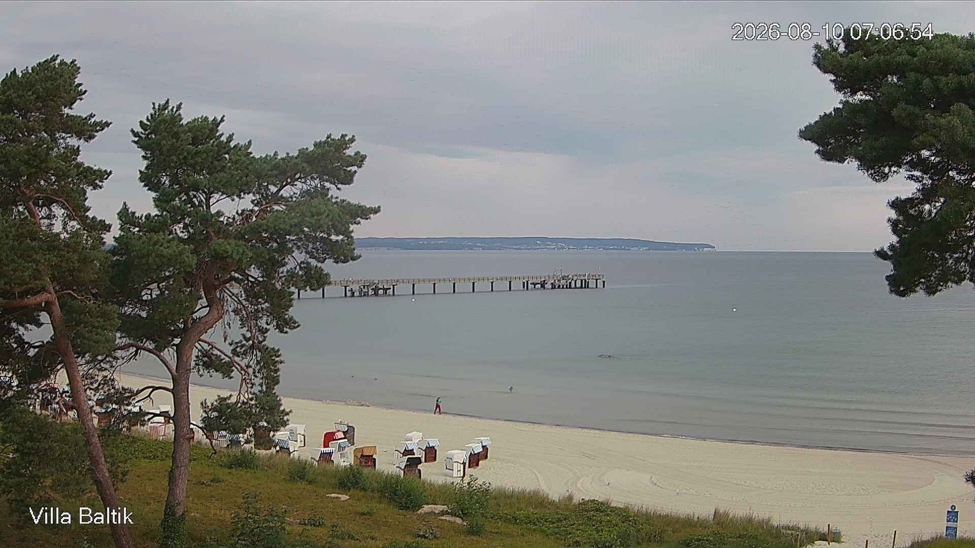 Archiv Foto Webcam Ostseebad Binz - Strandpromenade