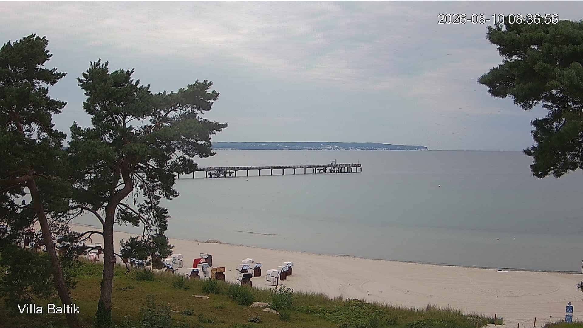 Archiv Foto Webcam Ostseebad Binz - Strandpromenade