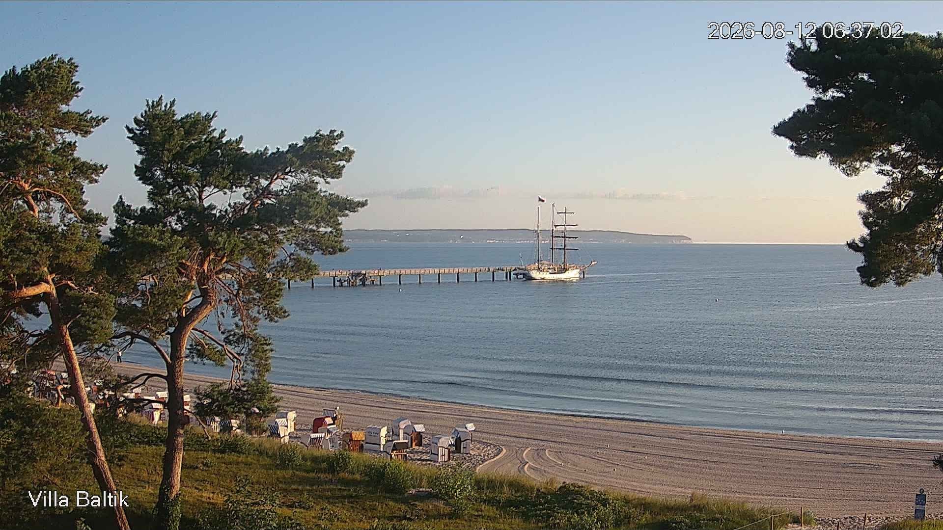 Archiv Foto Webcam Ostseebad Binz - Strandpromenade