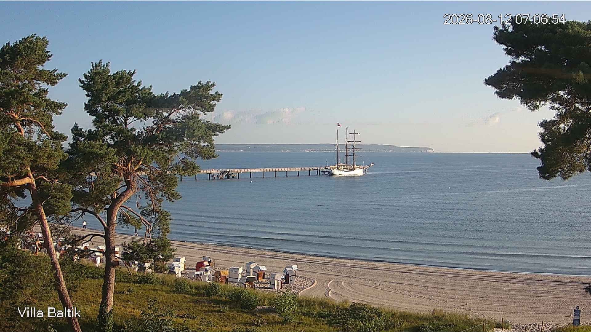 Archiv Foto Webcam Ostseebad Binz - Strandpromenade