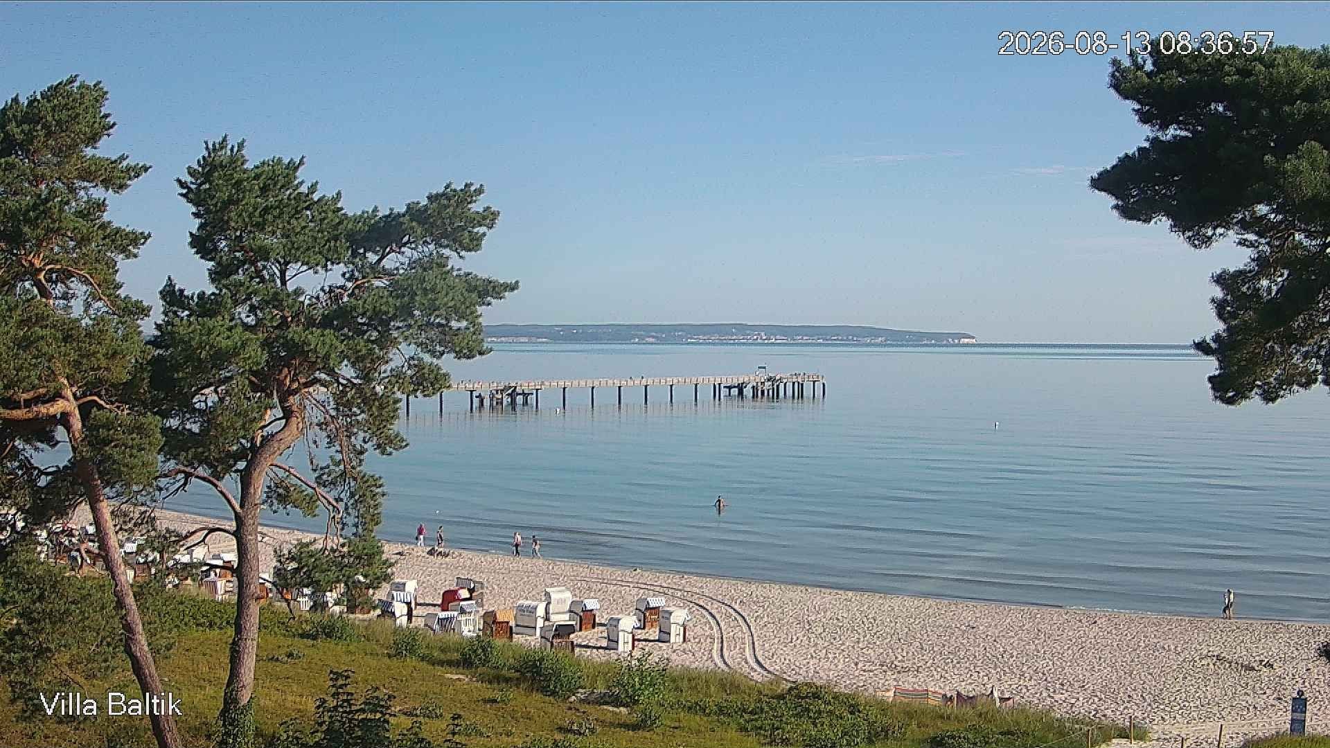 Archiv Foto Webcam Ostseebad Binz - Strandpromenade