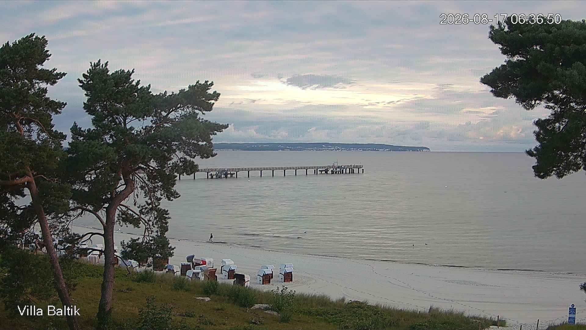 Archiv Foto Webcam Ostseebad Binz - Strandpromenade