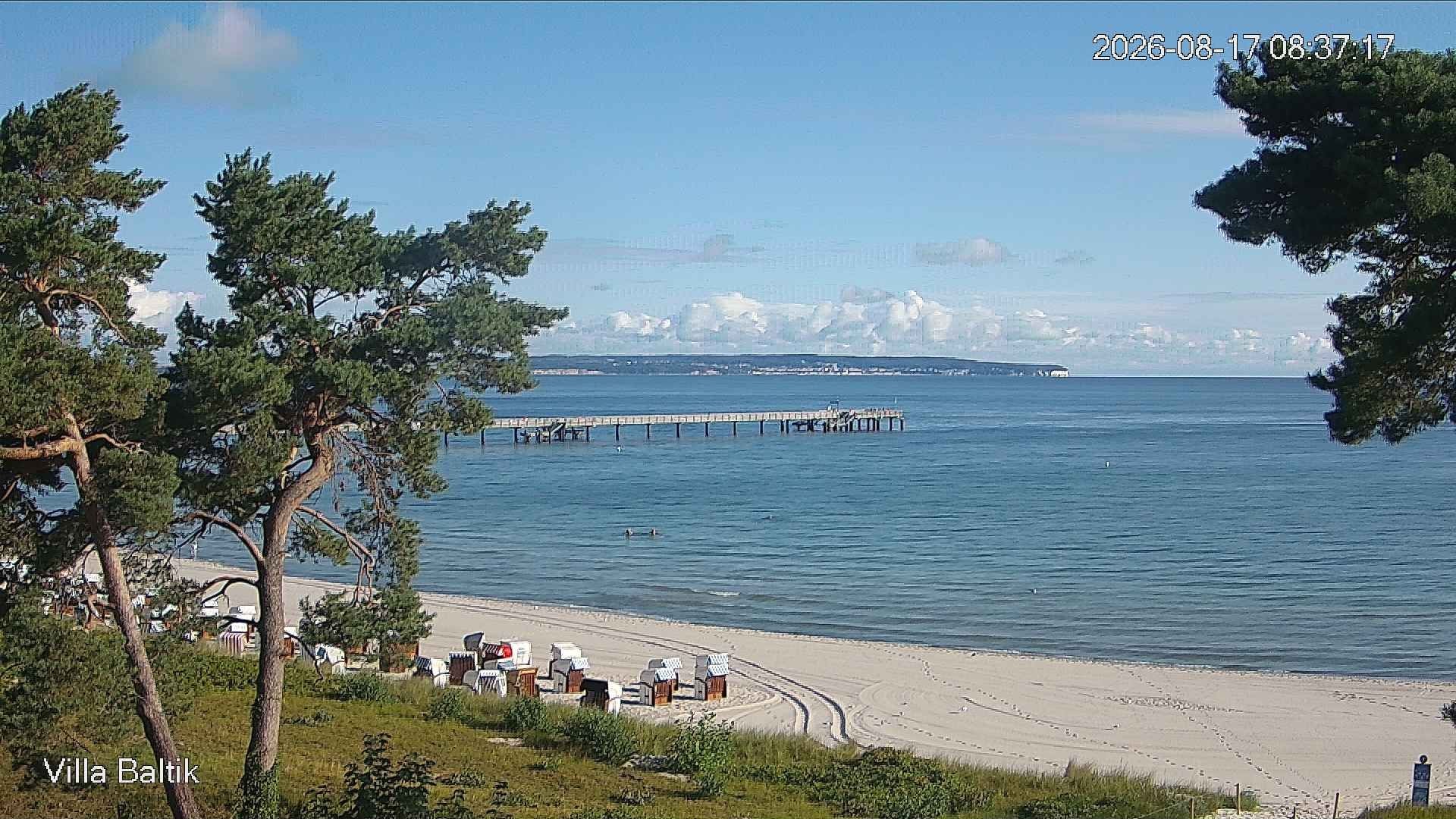 Archiv Foto Webcam Ostseebad Binz - Strandpromenade