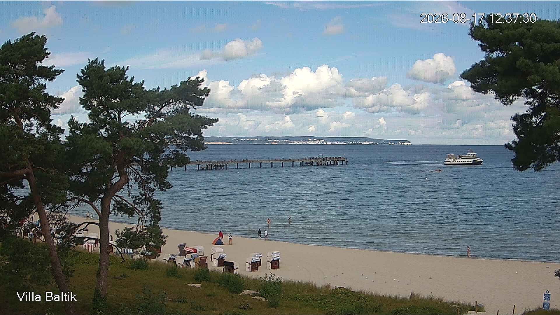 Archiv Foto Webcam Ostseebad Binz - Strandpromenade