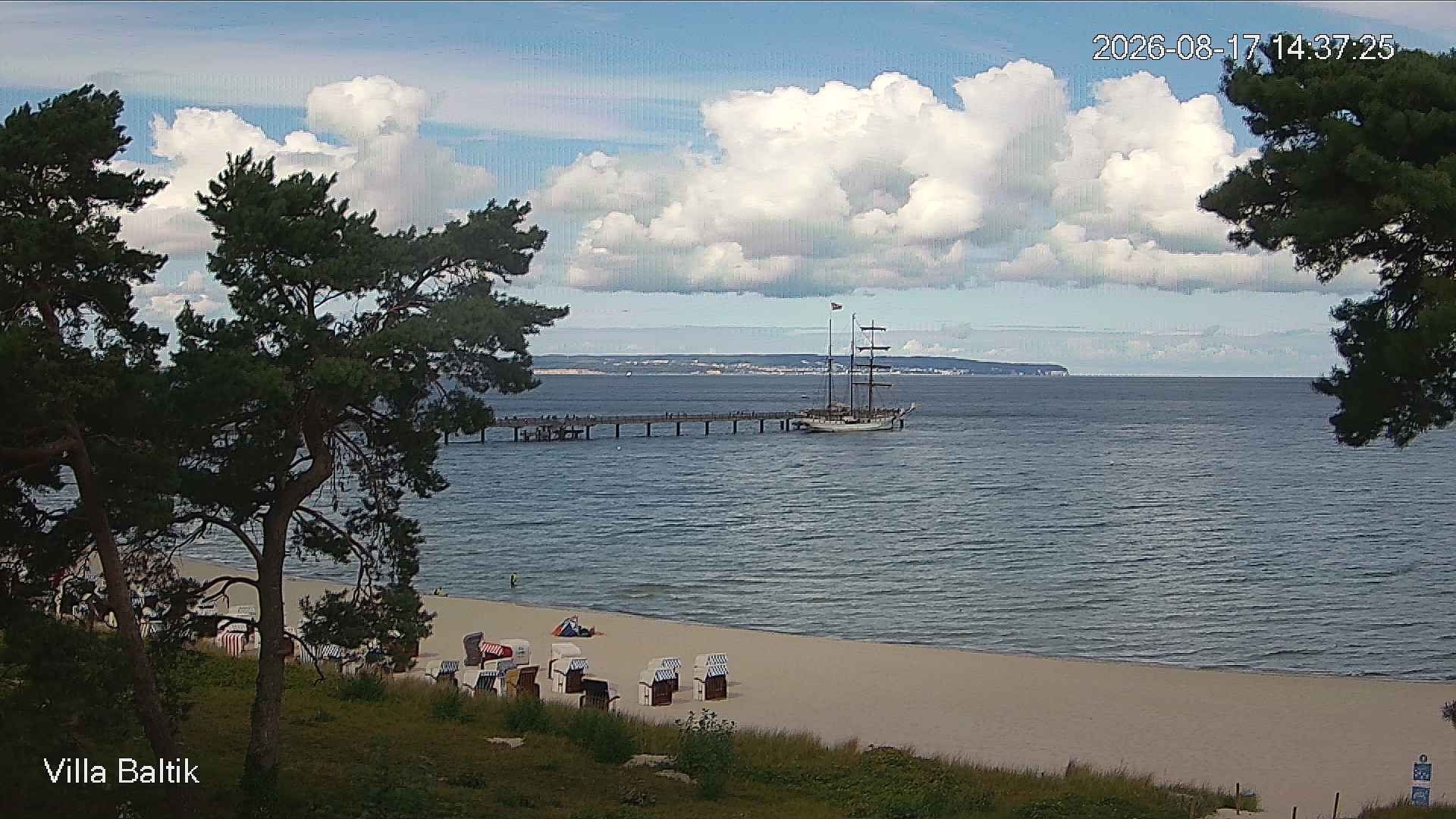 Archiv Foto Webcam Ostseebad Binz - Strandpromenade